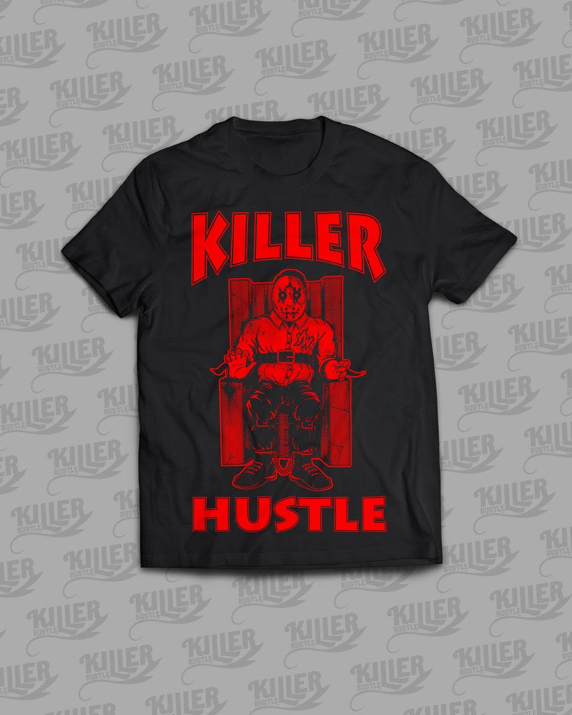 Killer Hustle Inc.- Black Killer Hustle × Young Wicked "Tha Row" Limited Edition T-Shirt
