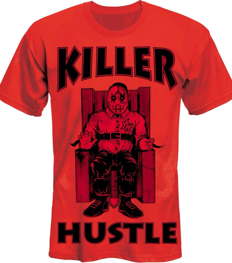 Killer Hustle Inc.- Red Killer Hustle × Young Wicked "Tha Row" Limited Edition T-Shirt